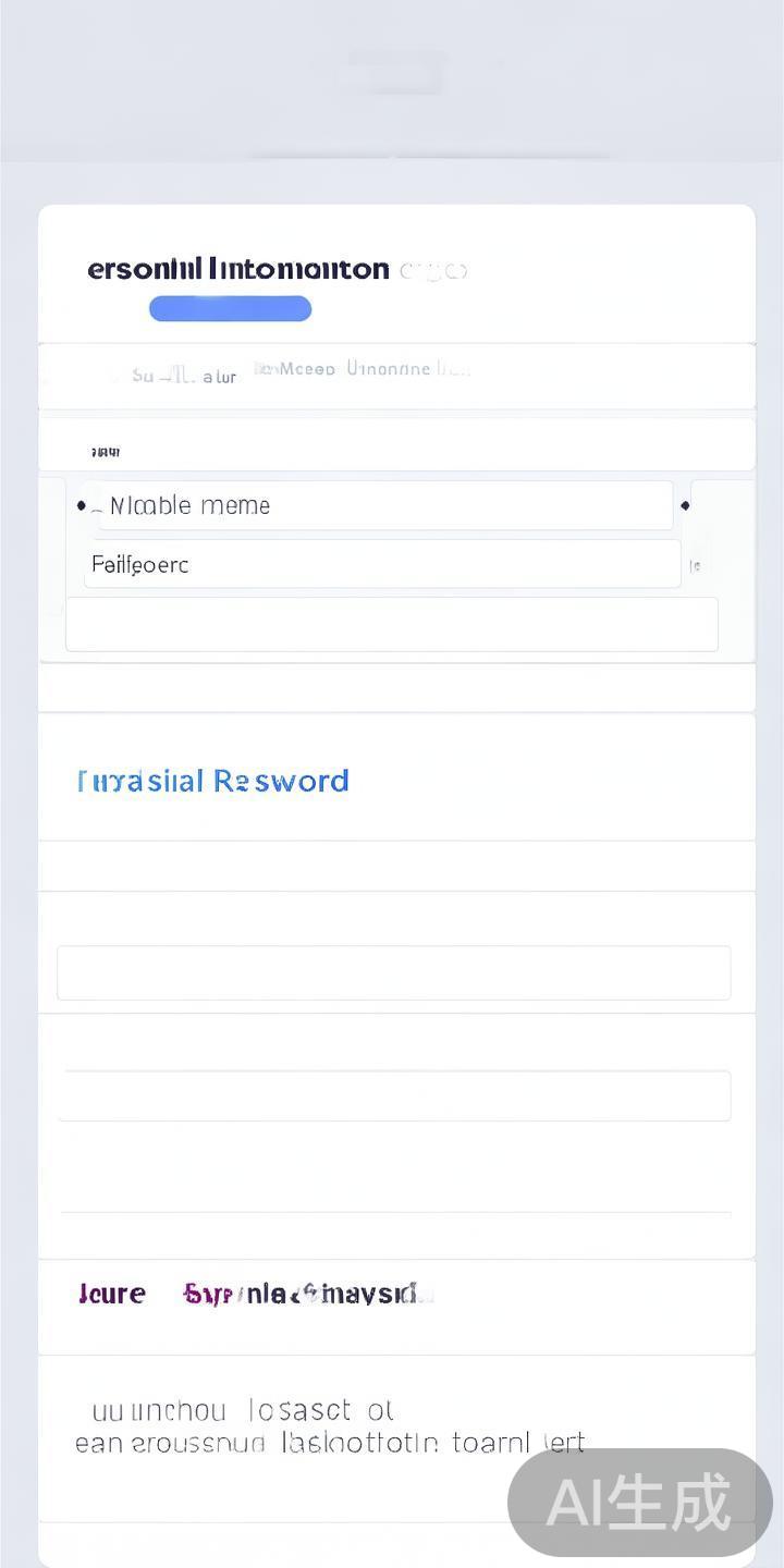 第二步是在注册页面填写个人基本信息。用户需要提供合
